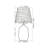Kokenos Ceramic and Rattan Table Lamp with Scallop Shade-2016868922