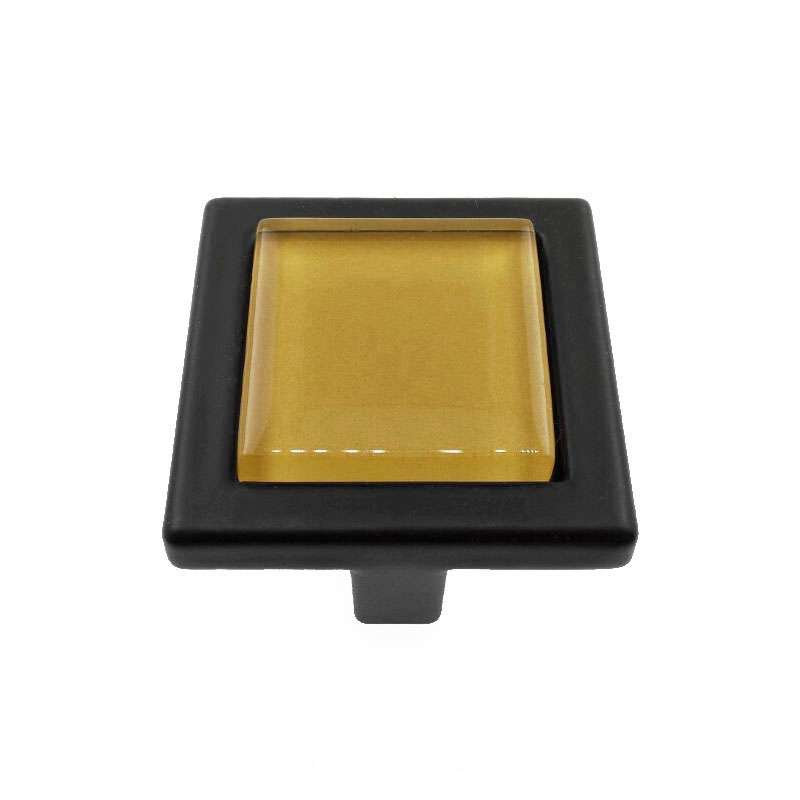 Poignée carrée de 1,38 po de longueur, Jaune