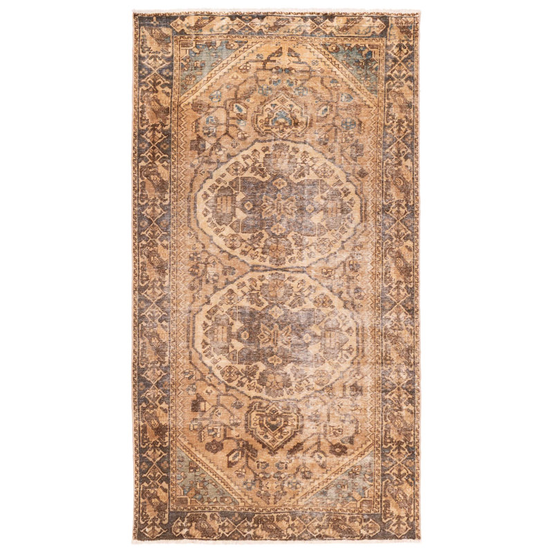 Tapis brun clair Antalya 5 pi 2 po x 9 pi 6 po