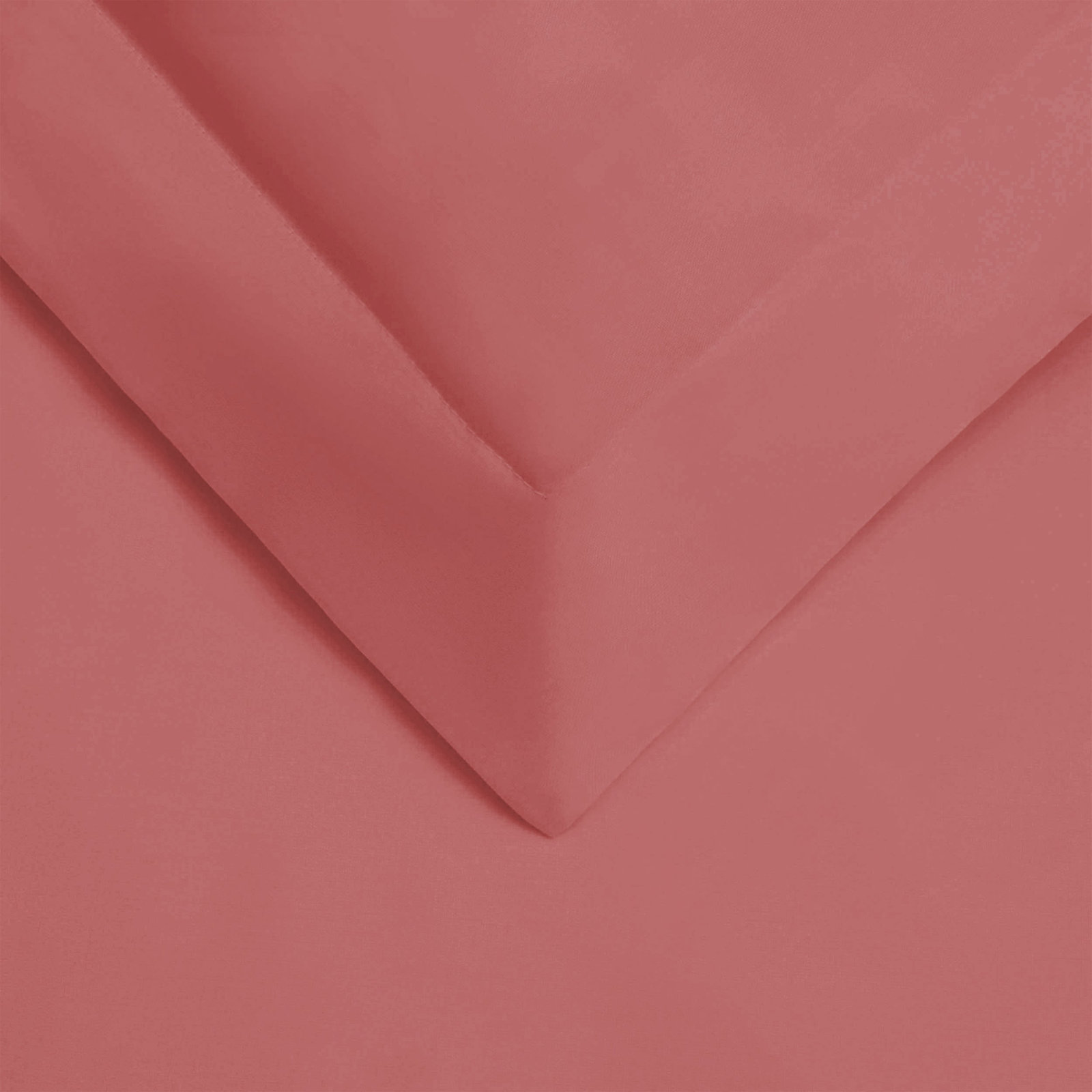 Edmont Egyptian Cotton Duvet Cover Set, King / California King, Blush