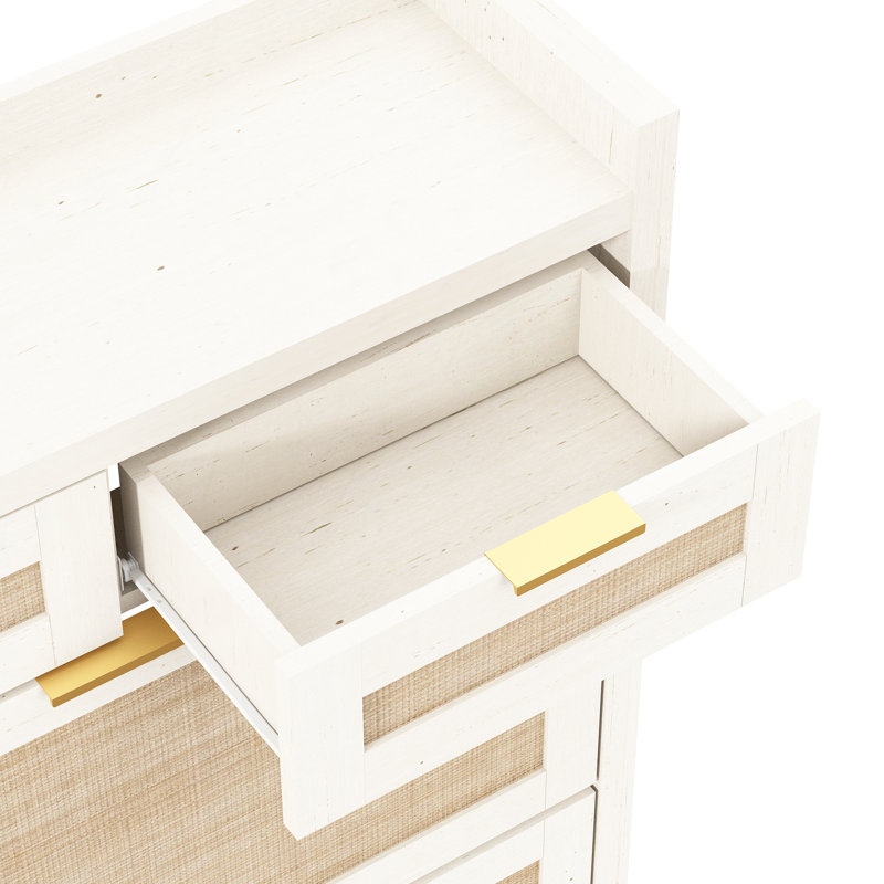 Armoire de rangement pour chaussures 16 paires avec 2 tiroirs de rangement Ciauna, Blanc antique