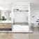 TQP 56"-60" W x 66" H Single Sliding Frameless Shower Door with 3/8"(10mm) glass
