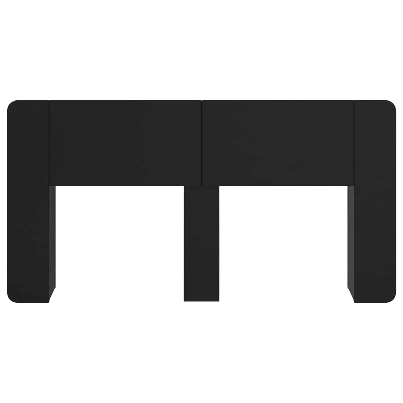 Headboard, European Double (140 x 200 cm), Black