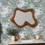 Raymond Abstract Solid Wood Mirror