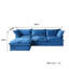 Canapé modulaire en velours Sky