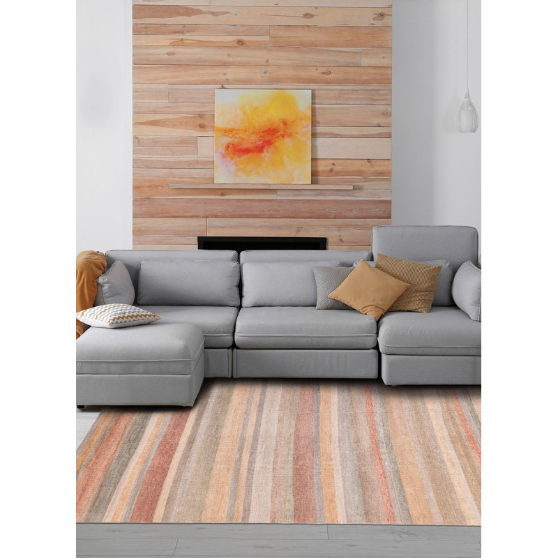 Tapis multicolore Silk Shadow 9 pi 1 po x 12 pi 2 po