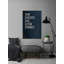 Reproduction d’art textuel sur toile tendue « stay concentrant and extra scintillant »-32771115