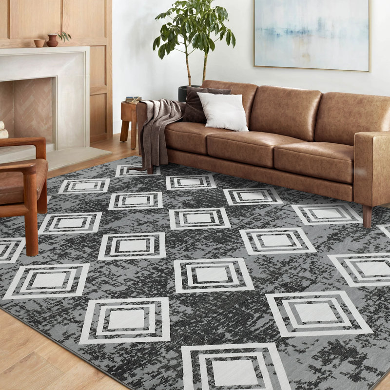 Vutjo Washable Indoor Rug, Rectangle 9' x 12'