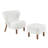 Aarmaan Upholstered Wingback Chair