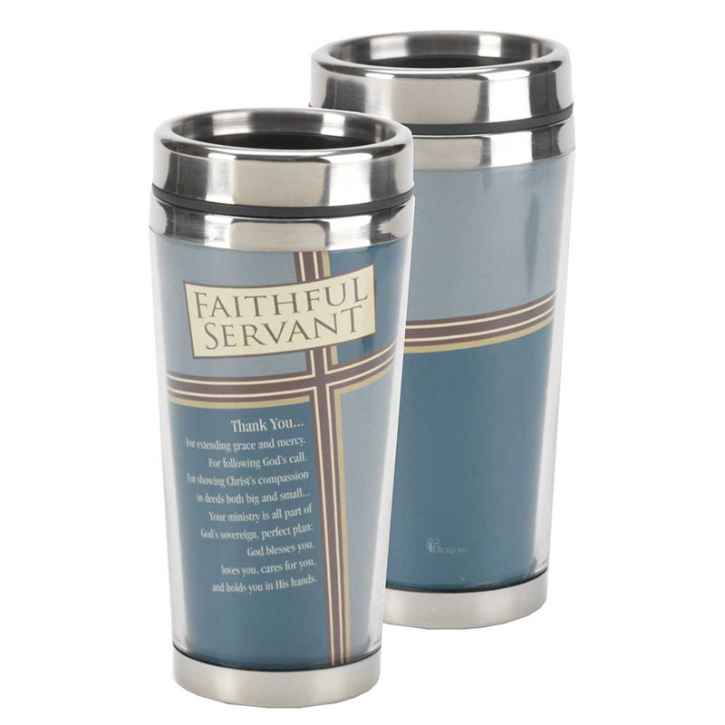 16 oz Tasse de voyage en acier inoxydable