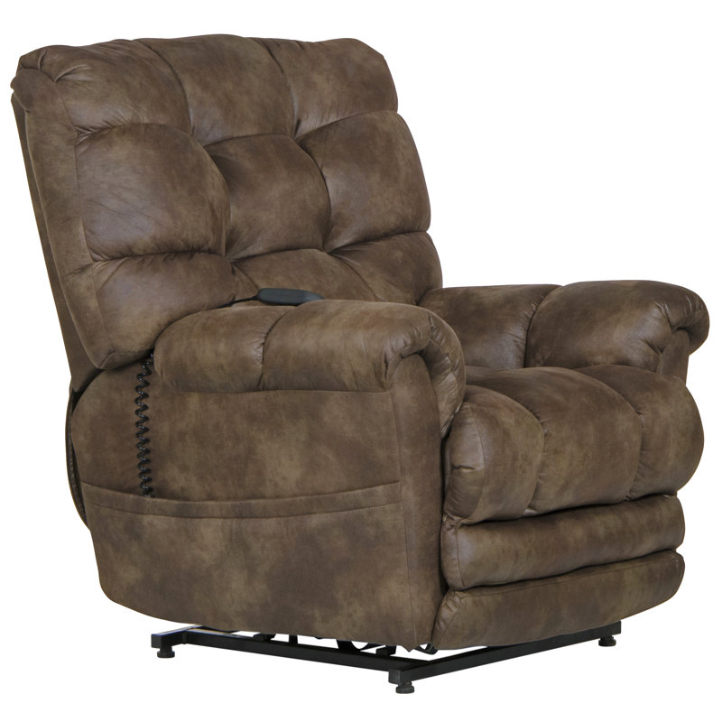 Oliver Power Lift Assist Recliner, Sunset 100% Polyester