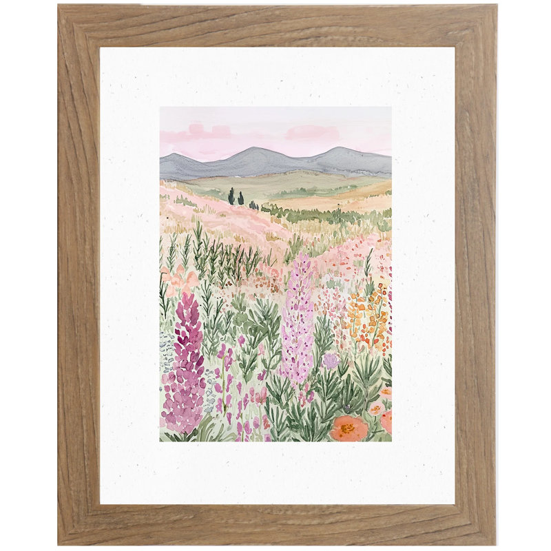 Printemps dans la vallée, art floral