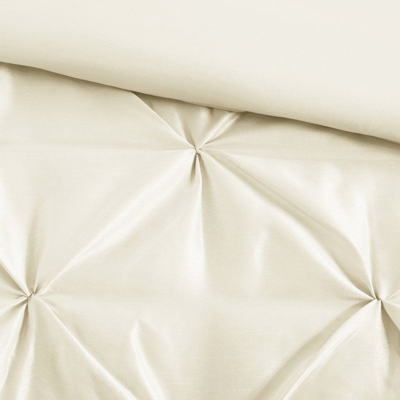 7 Piece Comforter King - , Design, 3 Decorative Pillows Piece, Machine Wash, King Comforter + 6 Additional Pieces, Ivory