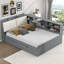 Lit plateforme en bois avec lit gigogne-576956571-576956560