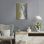 Silhouette, art mural en métal 24 po x 36 po par Andreas Magnusson