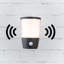 Canoby 16.3cm H Outdoor Armed Sconce-992239443