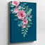 Toile, composition magnifiquement disposée de fleurs en papier éclatantes en cascade vers le bas-1303958978