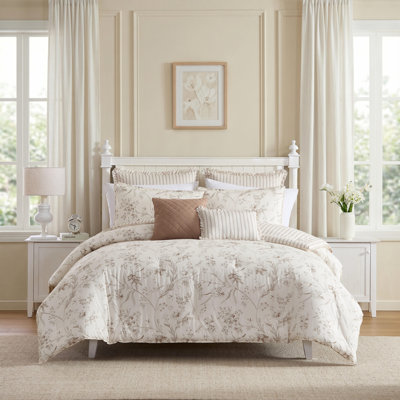 Ensemble d'édredon en coton Laura Ashley
