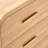 Modern 2-Drawer Nightstand - Curved Design With Optimal Storage Balance-Set Of 2-1946788722