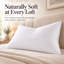 Oreillers en duvet d'oie blanche hongrois Serenity 700-96294478-96294481