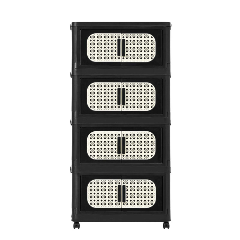 Armoire de rangement 20 po, Noir