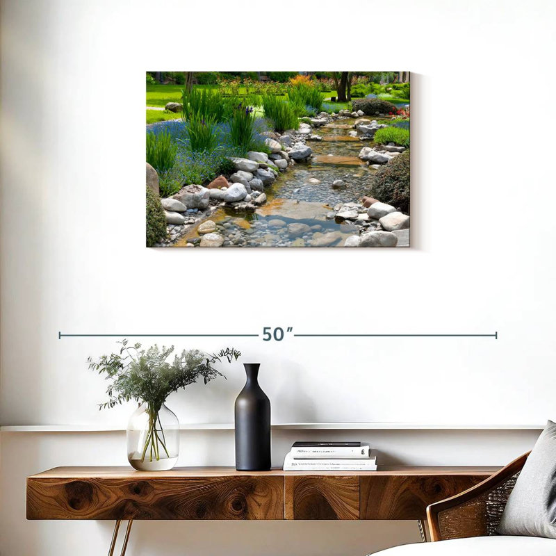 Jardin de style asiatique Kerrick, H 20 po x l 30 po