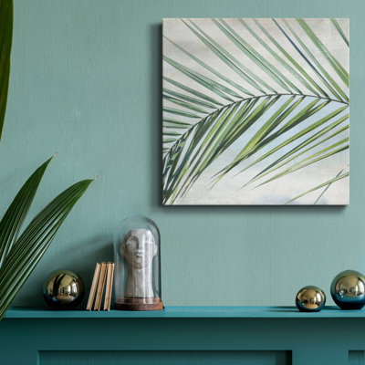 Palm View I - Wrapped Canvas Print