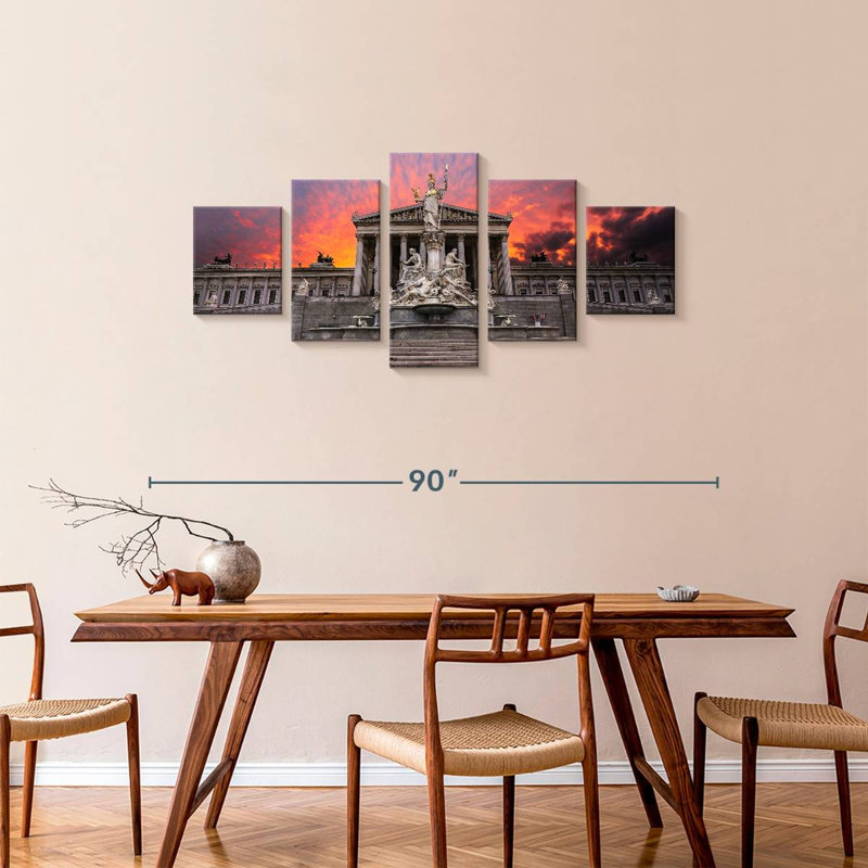 Vienna, 34" H x 74" W