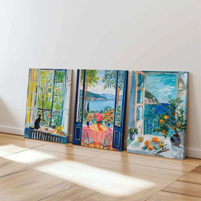 3 Piece Wrapped Canvas Print