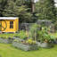 Lit de jardin surélevé modulaire en métal 17 po 9 po de hauteur 17 po-1971953556-1912236739
