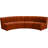 Jedson Velvet Sectional Symmetrical-972163077