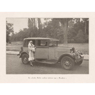 French Country Drive I par - impression
