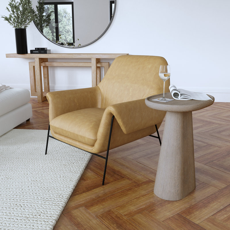 Chiseling Solid Wood End Table
