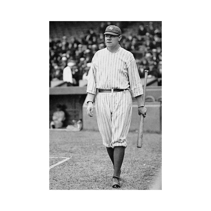 George H. Ruth - Wrapped Canvas Print, 66.04 cm H x 45.72 cm W x 3.175 cm D