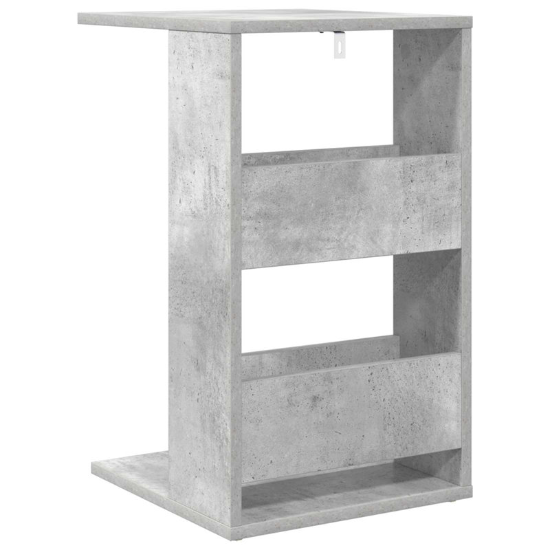 End Table, Concrete Grey