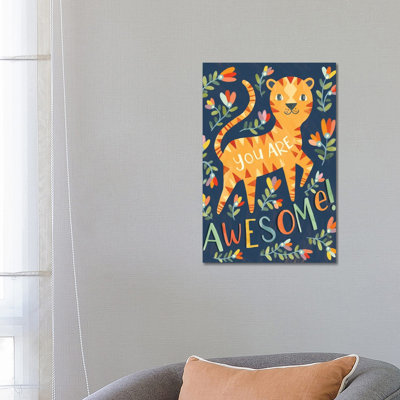 Baby Rainbow Paradise III by Natalie Miles - Wrapped Canvas Print