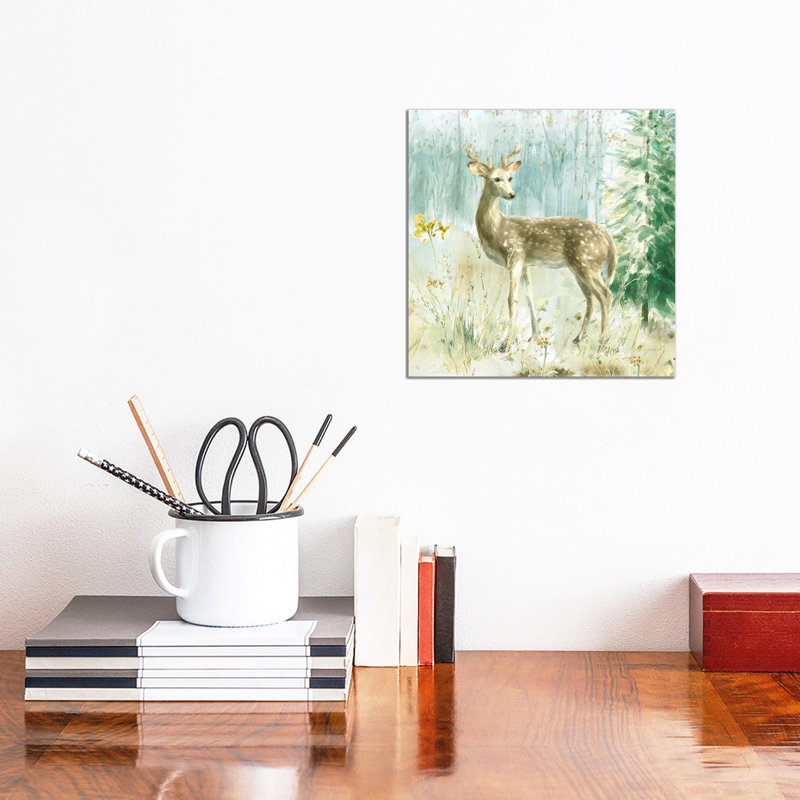 Meadows Edge III by Danhui Nai - Wrapped Canvas Gallery-Wrapped Canvas Giclée, 30.48 cm H x 30.48 cm W
