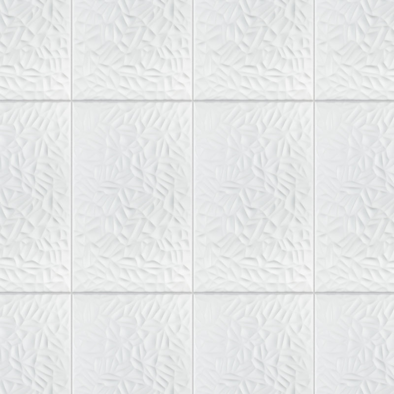 More 9.88" x 15.75" Ceramic Subway Wall Tile
