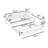 Three Drawers Wooden Daybed with Desk, Trundle and Storage Shelves-92553337-92553319