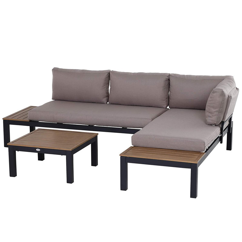 Maddox 3 - Person Seating Group with Cushions