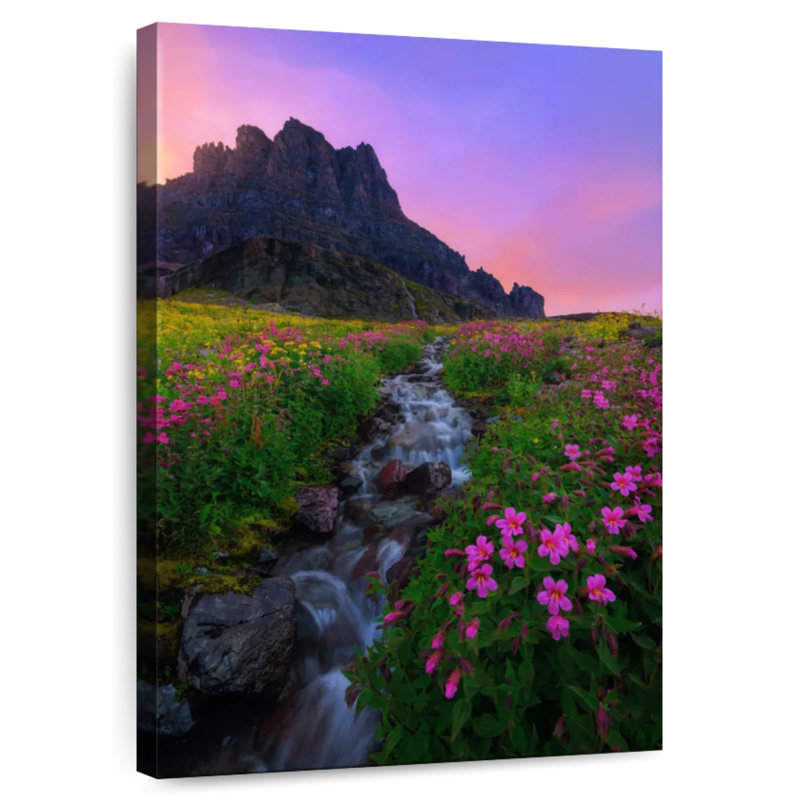 Alvord Scenic Flower Field, H 45 po x l 30 po