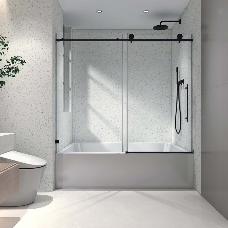 Portes de douche, Noir, noir, noir, noir