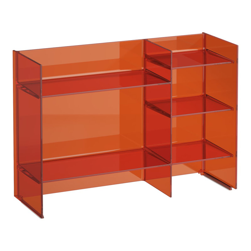 Kartell Sound Rack, Tangerine Orange
