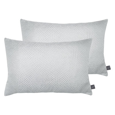 Geometric Rectangular Lumbar Cushion
