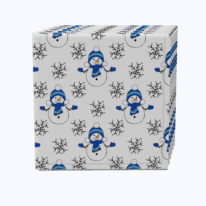 Eduvigis Cotton Abstract Square Napkin