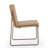 Anor Vegan Leather Channeled Dining Chair