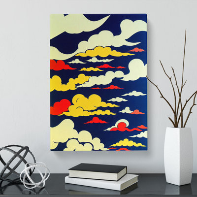 Cloudy Sky Pop - Wrapped Canvas