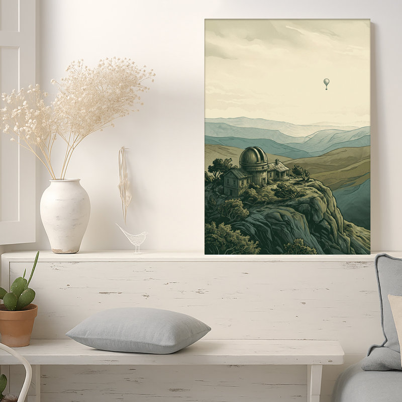 Art mural rétro sur toile, 30"H x 20"W