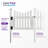 3ft H x 3.5ft W (1 Gate) No Dig WamBam All American Gate Kit, White Vinyl Picket Yard Fence Gate w/ Hardware Included for All American Fence, Outdoor Gate for Patio & Yard, ZP19043