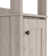 Armoire avec deux tablettes ouvertes